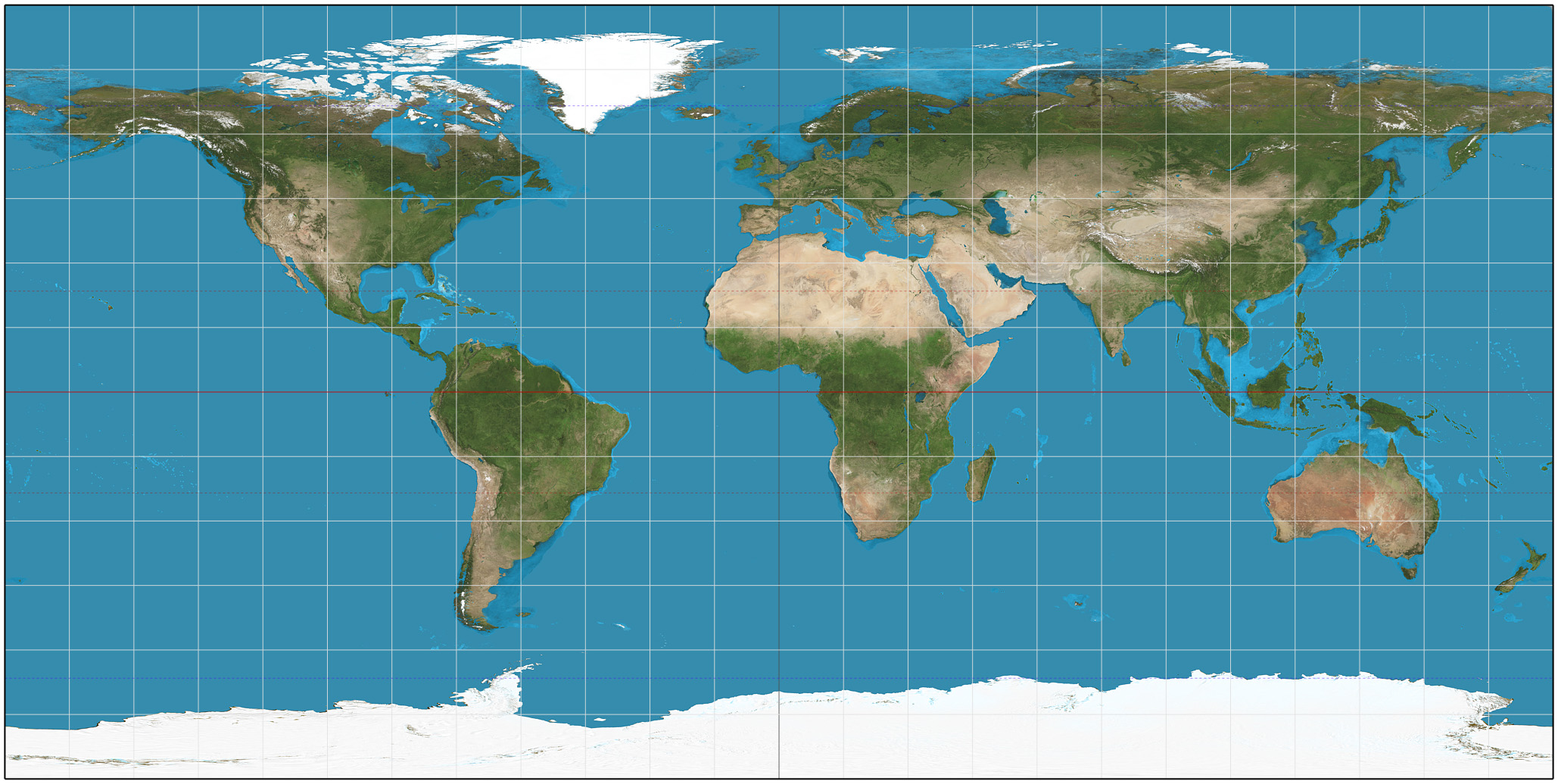 Global threat activity map
